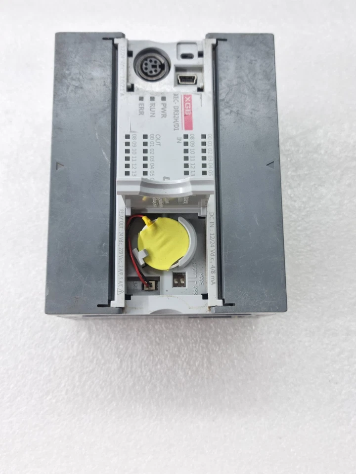 LS XGB XEC-DR32H/D1 12/24V PLC CPU MODULE (USED)